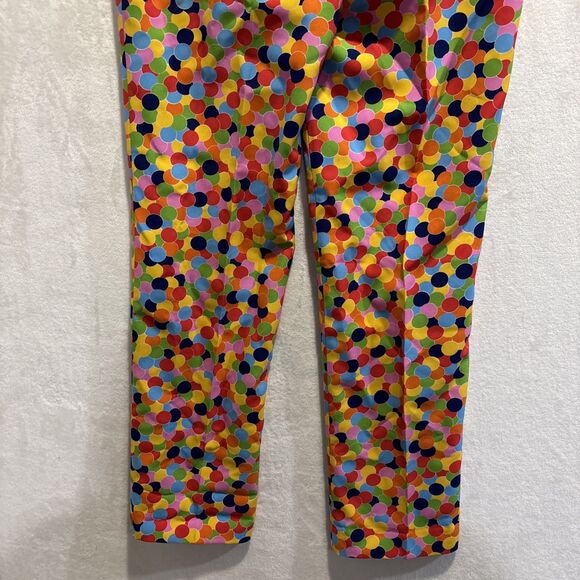 Opposuits Men's Rainbow Confetti Polka Dot Multicolor Flat Front Pants Size 42 - Picture 10 of 13